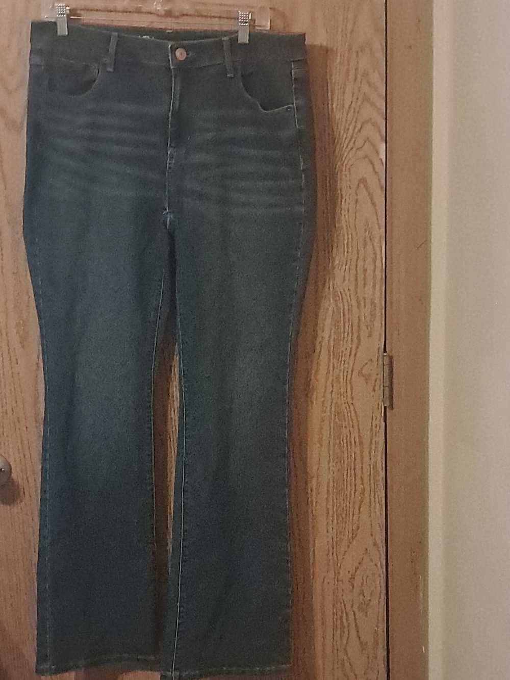 No Boundaries Dark Blue Wide Leg Jeans
